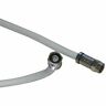 00014759080671 Black Point Products White Weatherproof Coaxial Cable