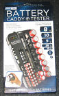 0845181013247 Na Battery Tester Caddy Organizer Holds Up To 72 Batteries Wall Mount New