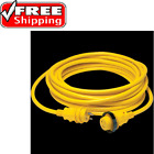 3025 093344311796 Unbranded Amp Foot Extension Cord Yellow Led