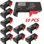 10pcs Unbranded Generic Aa Aaa C D 9v Universal Button Cell Battery Volt Tester Checker Us Seller