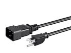 124208 Monoprice 8ft 14awg Power 889028053423