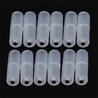 12pcs New Aaa To Aa Size Cell Battery Adapter Holder Case Converter Usa