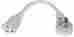 Mc-28-11104 14awg Stellar Labs 6 Extension Cord With Flat 360 Degree Rotating Plug White