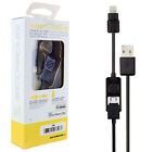 2-in-1 Scosche Smartstrike 3ft Charge-and-sync Cable Black 033991037083