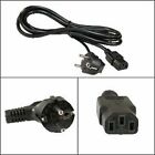 H05vv-f0.75-3g 210103bk European Power Cord Black