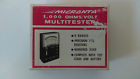 22-027 Radioshack Micronta Nos Collectible Vintage Vom Multi Tester Volt Ohm