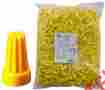 6019869 23174 Morris Products Screw-on Wire P4 Connectors In Yellow Bagged 500 Bulk Pack 601986231749