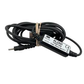 Al2ah 3m Peltor Charger Power Cable Black Usb Fused 5v 200ma Headset