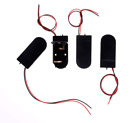4330216248 Mini Skater Spring Clip Black Plastic Button Cell 710154872582
