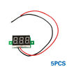 Dc2.5-30v 4894663157470 Unbranded Mini Voltmeter Tester Digital Voltage Battery Red