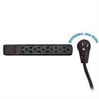 51w1-12225 Cable Wholesale Surge Protector Flat Rotating Plug Outlet 846568039201