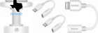 600603233661 Insignia Headphone Adapter White