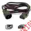 F3a102-10 60320 Belkin Power Extension Cable Iec 320 En C13 C14 10ft Blk 722868353400