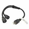 30adapter 613072886160 Parkworld Splitter Amp Adapter Cord Twist Lock Male