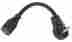 P-a000146n 6inch Stellar Labs Extension Cord With Flat Rotating Plug Black 642008655372