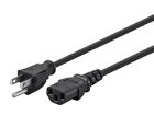 844660052869 Monoprice Pack Power Cord Cable Black New Free