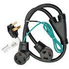 886597 Splitter Adapters Nema Male Plug To Female Receptacle 613072886597
