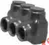 97533 Morris Products Single Entry Multi-cable Connector In Black With 3 Ports 2 0 14 601986975339