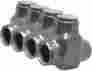 6019863 97634 Morris Products Insulated Multi-cable Connector In Black With Dual Entry 4 Ports 2 0 14 601986976343