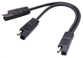 Aaotokk 682559179446 Sae Y Splitter Extension Cable 1 To 2 Dc Power Automotive C
