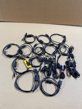 010-10723-15 Ablegrid 714067852327 Lot Of 19 - Mini Usb Cables For Garmin Gps Connects To Any Pc