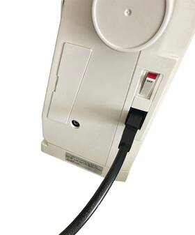 Ablegrid 714067960701 Elna Diva 900 Sewing Machine 8ft 2-pin Power Cord Cable For Model 8000 9000