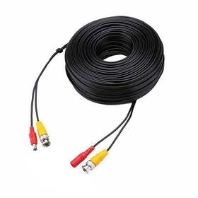 Ablegrid 753263662569 100ft Cctv Cable Security Camera System Bnc Extension Wire Dc Power Video Cord