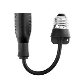 Ablegrid 757631649381 3 Outlet Light Socket Adapter Convert E26/e27 Bulb To Prong