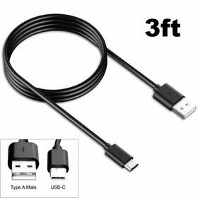Ablegrid 757631655290 Usb Type-c Charging Cable For Niaufux S16 Retro Karaoke Machine Portable Speaker