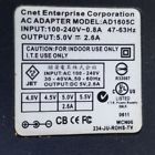 Ad1605c Cnet Enterprises Corporation Ac Adapter Power Supply