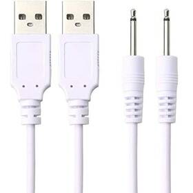 A001 Adiliugan 2 Pack Fast Charging Replacement Usb Cable Dc Charger Cord - Ft 2.5mm