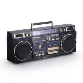Ai7012 Aiwa Retro Boombox Backtrack Cd Player With Cassette Recording Bluetooth 5.0