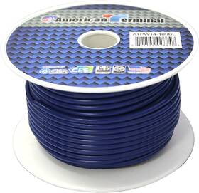 Atpw14-100bl American Terminal 14 Gauge 100 Feet Wire Blue Power Ground Primary