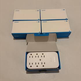 A9263 Anker 333 Outlet Extender 6 Power Strip Usb-c Surge Protector White