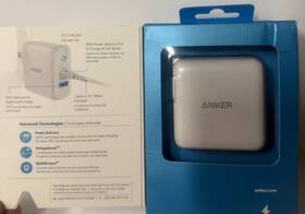 B2701j21-1 Anker Powerport Pd 2 Bundle With Usb-c To Lightning Cable 3ft And Fast Charger