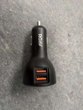 R5360 Anker Roav Bolt 2-port Usb Car Charger With Google Assistant Black