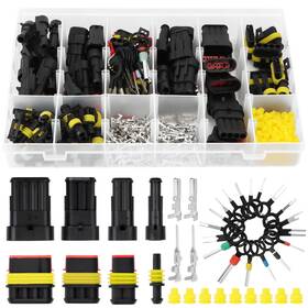 Aopule 001083766747 712pcs Waterproof Automotive Electrical Connectors Car Wire Connector Weathe
