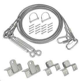 2315891 Apopip 768592402410 Toy Hauler Patio Kit Upgrade Multi 4 Inches X 1.5 Silver