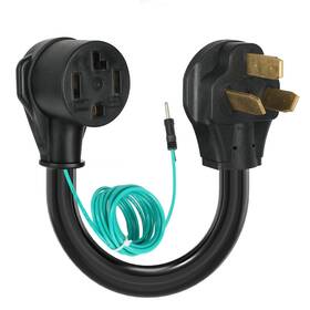 Aqqhsain-tl01810-us Aqqhsain 1.5ft Welder Plug Adapter Cord Nema 10-50p Male To Dryer 14-30r Fema