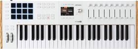 231621 Arturia Keylab Mk3 Usb Midi Keyboard Controller With Aftertouch 49 Keys - White