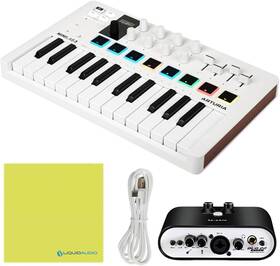 Duo22 Arturia 857954008176 Minilab 3 Mini Hybrid Keyboard Controller With Icon Audio Interface