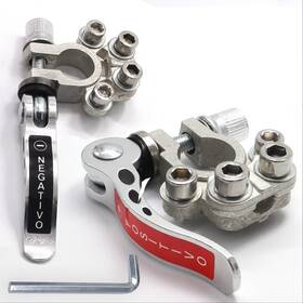 108i7950ebus Autoxbert 2pcs 12v 24v Car Battery Terminal Wire Cable Clamp Quick Release Dis