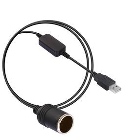 Ccx-003 Ayecehi Ouou Usb A Male To 12v Car Cigarette Lighter Socket Female Step Up Cable Inve