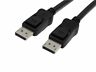 B142c-007b Accell Ultraav Displayport Cable With Latches Uhd 080050303603