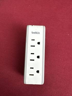 Bst300bk Belkin Surge Plus Usb Swivel Charger 3outlet 2usb