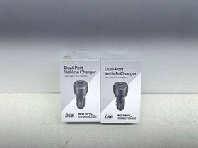 Be-mvc32w22k Best Buy Essentials Essentials- 32 W Vehicle Charger With 1 Usb-c And Usb Port - Black