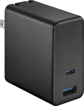Be-pw100acb25 Best Buy Essentials Essentials- 100w Dual Port Usb-c And Usb Wall Charger For Macbook