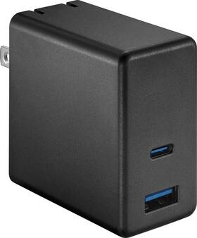 Be-pw65acb25 Best Buy Essentials Essentials- 65w Dual Port Usb-c And Usb Wall Charger For Macbook P