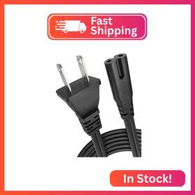 Bicmice 704078928845 Ul Listed 12ft Long Ac Power Cord For Ps5 Ps4 Ps3 Xbox One S/x Samsung Tcl Rok