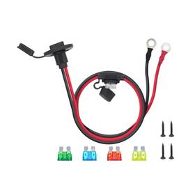 Sae0131 Billion Wealth 10 Awg 2 Ft Sae Power Socket Sidewall Port To O Ring Terminal Pure... Fast Ship